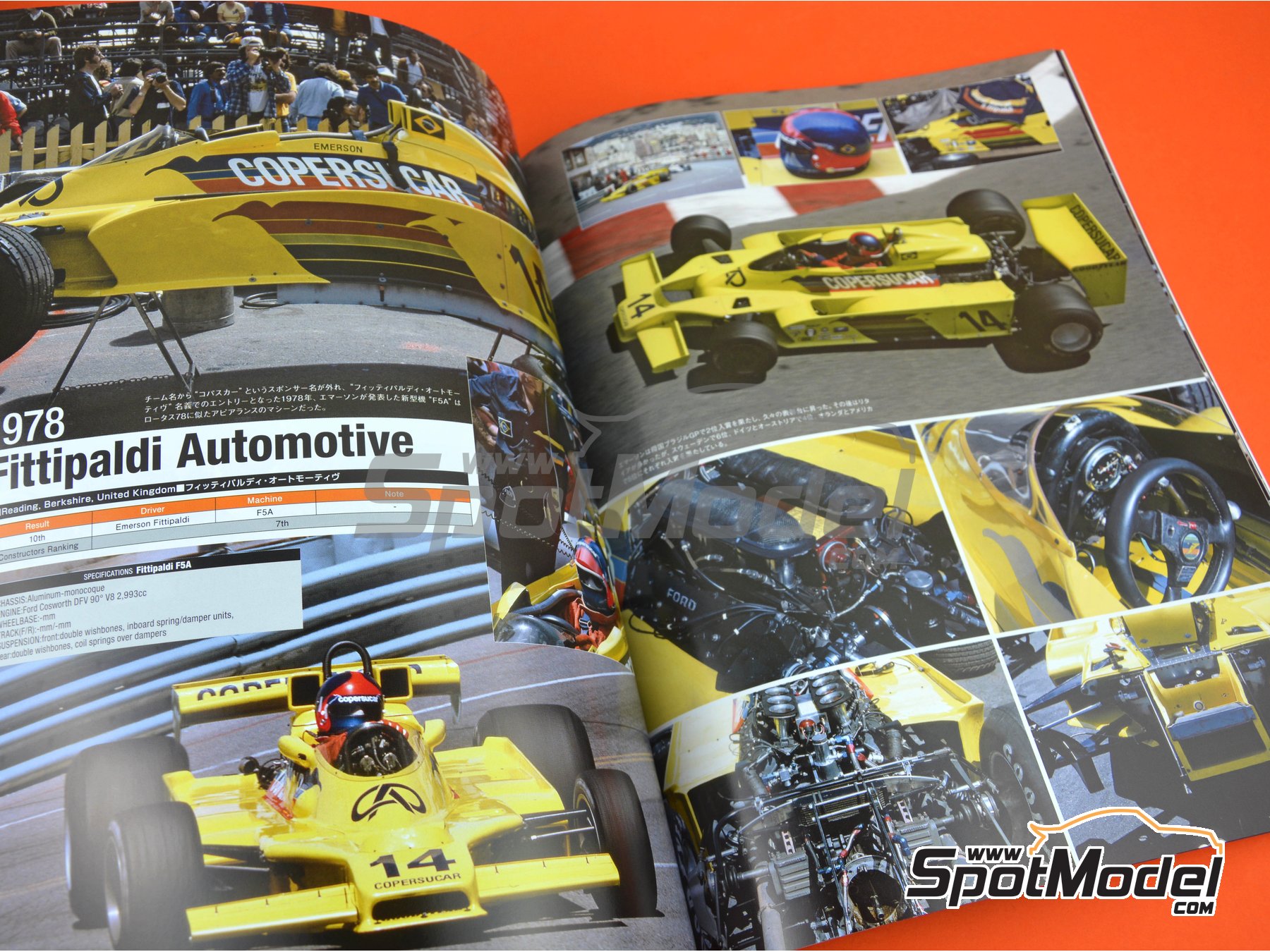 J　Racing Pictorial Series by HIRO MFH Model Factory Hiro RP44: Reference / walkaround book Joe Honda